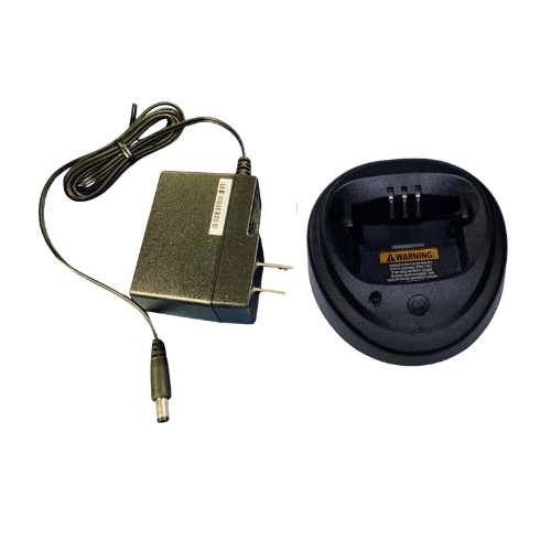 Motorola PMPN4133A Single-Unit Desktop Charger for CP200d w/ Power Supply