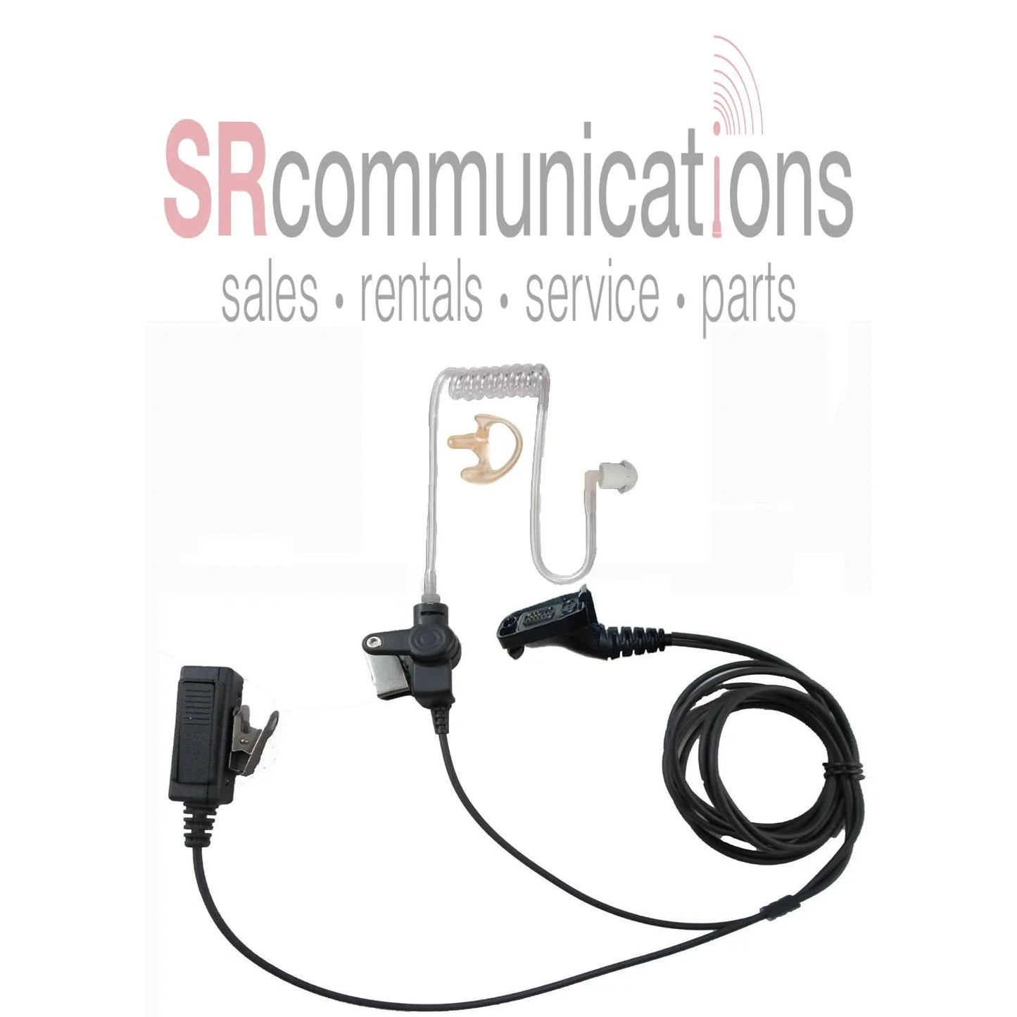 Tactical Police Headset W PTT Motorola XPR6380 XPR6350 XPR6550 XPR7350 XPR7550