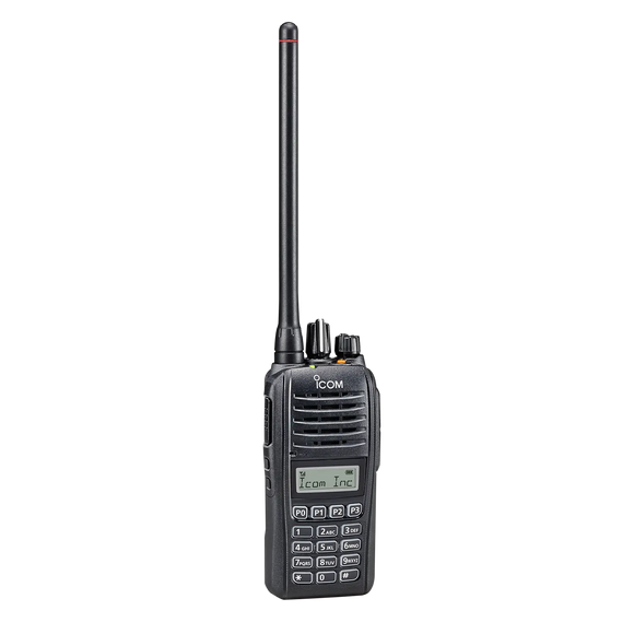 ICOM F2000T 90 Analog UHF Portable 450-512 MHz 4 WATT 128 CHAN DTMF KEYPAD RADIO