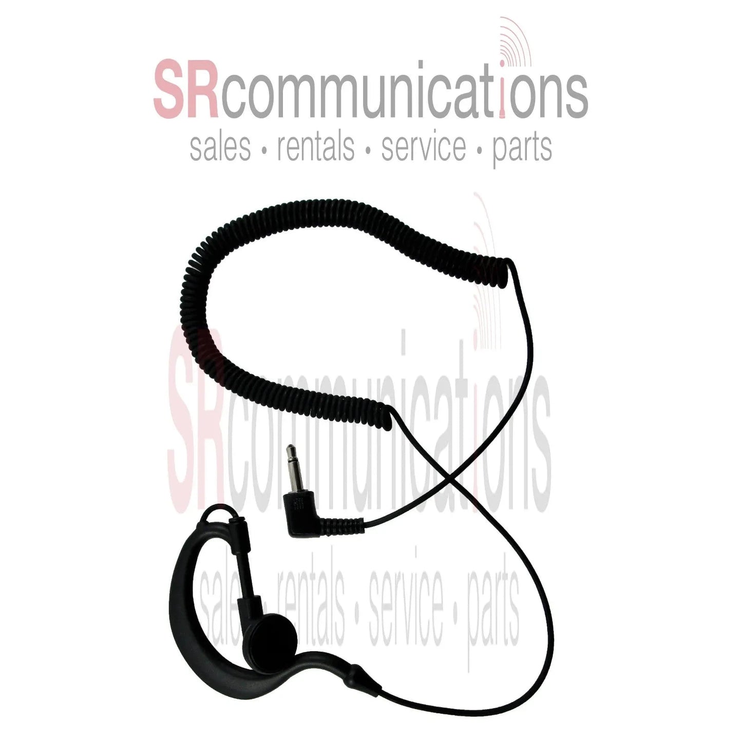 Listen Only Rotating Earpiece Pryme Blackbox HYT Motorola Icom Vertex Mics 3.5mm