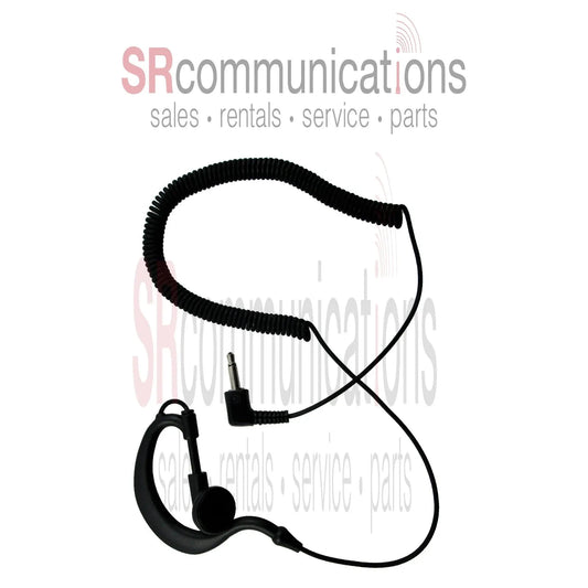 Listen Only Rotating Earpiece Pryme Blackbox HYT Motorola Icom Vertex Mics 3.5mm