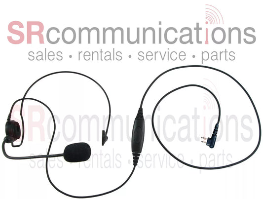 Behind the head headset Motorola CP200 CT250 CP185 PR400 P1225 GP300 BPR40 SP50