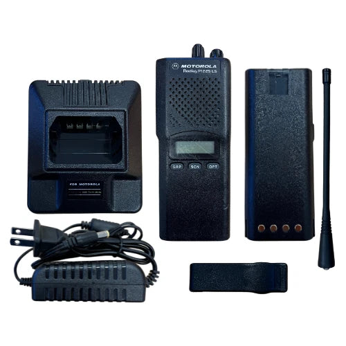 Used Motorola P1225LS P94ZRH95A2AA UHF 450-470MHz 2 Channel 4 Watt LTR Trunking Radio