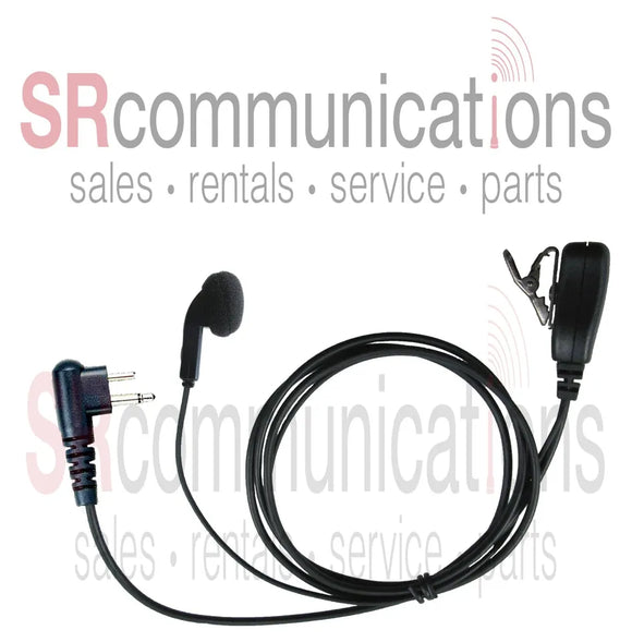 Earbud Headset with Mic for Motorola CLS1410 CLS1110 VL50 CP110 BPR40 CP125