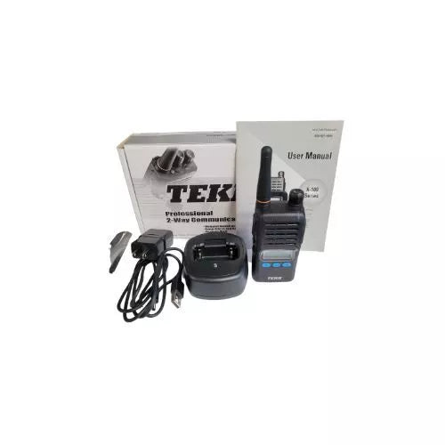 Tekk X-100U UHF 2-Watt 90-Channel Radio with LCD Display